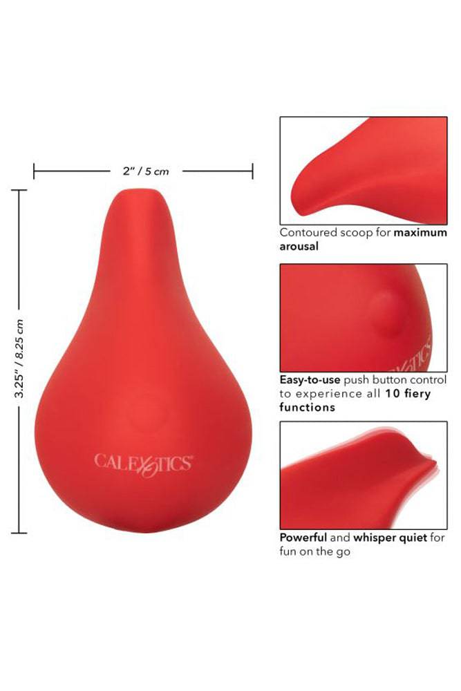Cal Exotics - Red Hot - Glow Vibrator - Red - Stag Shop