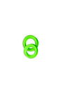 Ouch by Shots Toys - 2 pc Cock Ring Set - Glow in the Dark - Stag Shop