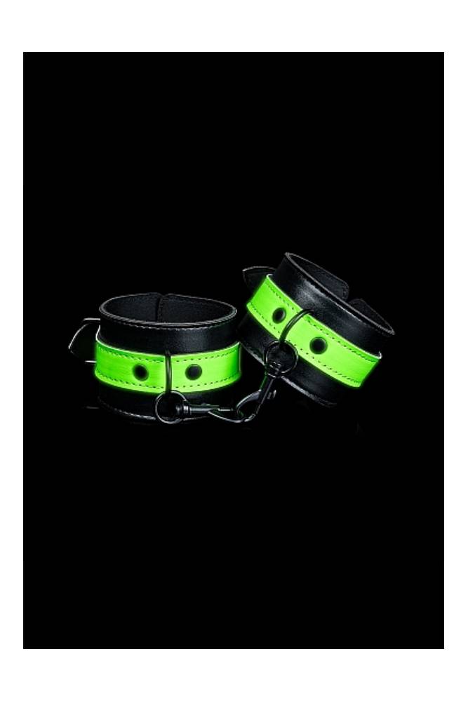 Ouch by Shots Toys - Handcuffs - Glow in the Dark - Stag Shop