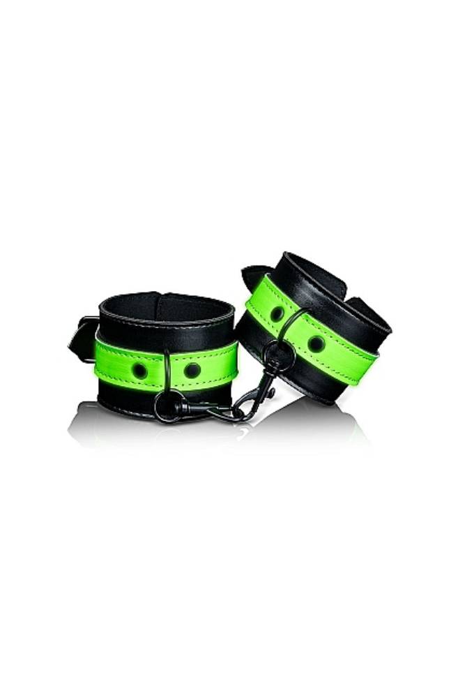 Ouch by Shots Toys - Handcuffs - Glow in the Dark - Stag Shop