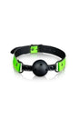 Ouch by Shots Toys - Breathable Ball Gag - Glow in the Dark - Stag Shop