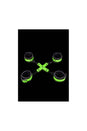 Ouch by Shots Toys - Hand & Ankle Cuffs with Hogtie - Glow in the Dark - Stag Shop