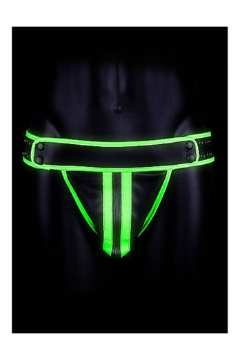 Ouch by Shots - Striped Jock Strap Style #2 - Glow in the Dark - Stag Shop