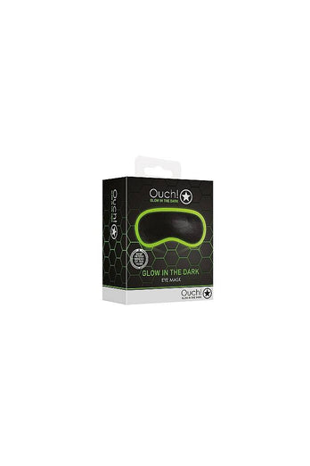 Ouch by Shots Toys - Eye Mask - Glow in the Dark - Stag Shop