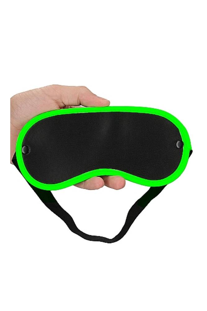 Ouch by Shots Toys - Eye Mask - Glow in the Dark - Stag Shop