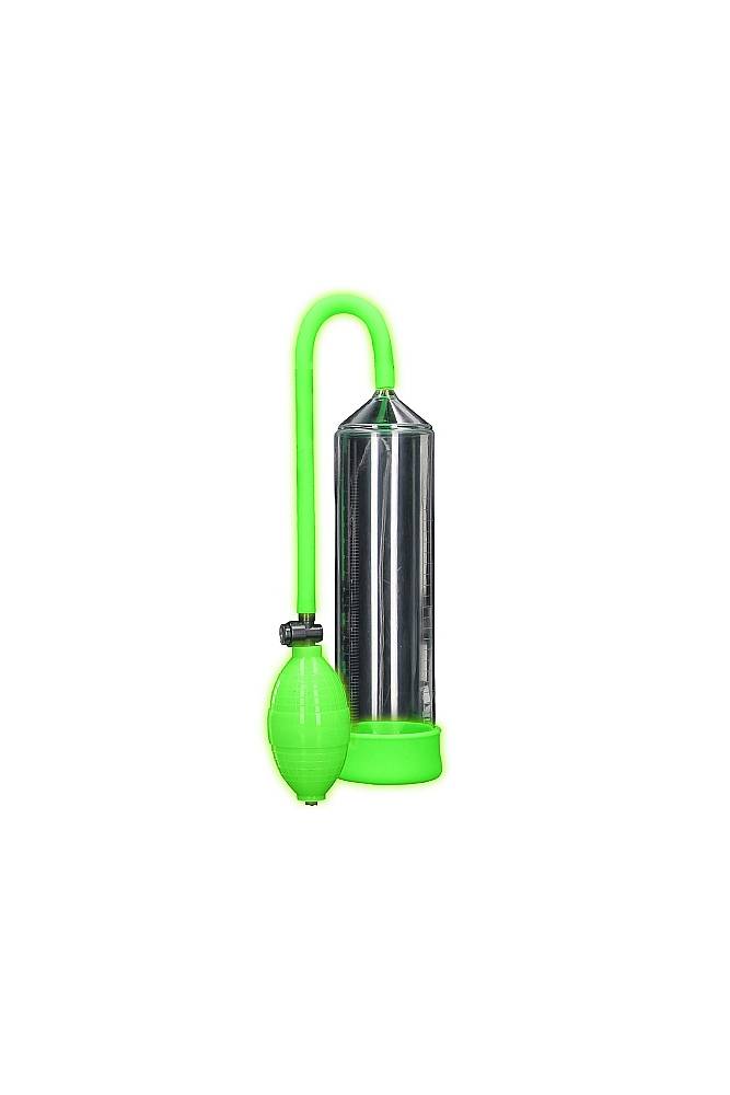 Ouch by Shots Toys - Classic Penis Pump - Glow in the Dark - Stag Shop