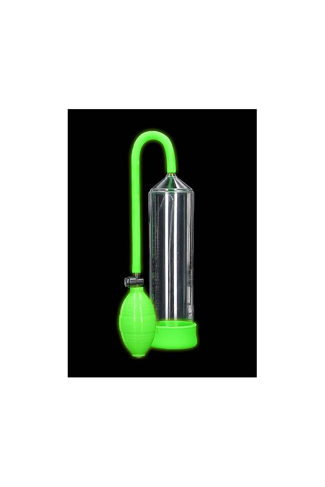 Ouch by Shots Toys - Classic Penis Pump - Glow in the Dark - Stag Shop