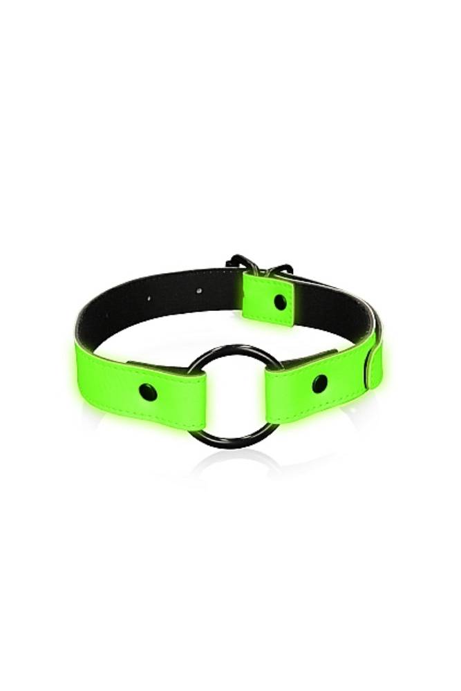 Ouch by Shots Toys - O-Ring Gag - Glow in the Dark - Stag Shop