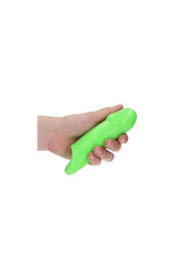 Thumbnail for Ouch by Shots Toys - Smooth, Thick & Stretchy Penis Sleeve with Ball Strap - Glow in the Dark - Stag Shop