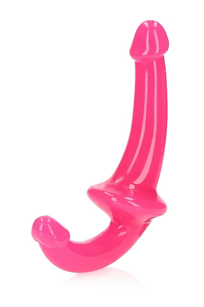 Shots Toys - Real Rock - 6" Glow in the Dark Strapless Strap-On - Assorted Colours - Stag Shop