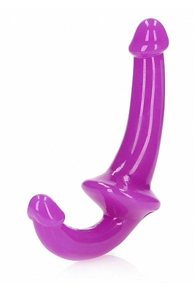 Shots Toys - Real Rock - 6" Glow in the Dark Strapless Strap-On - Assorted Colours - Stag Shop