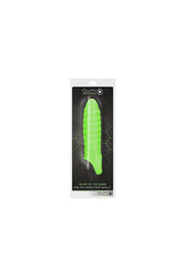 Ouch by Shots Toys - Swirl Thick Stretchy Penis Sleeve with Ball Strap - Glow in the Dark - Stag Shop