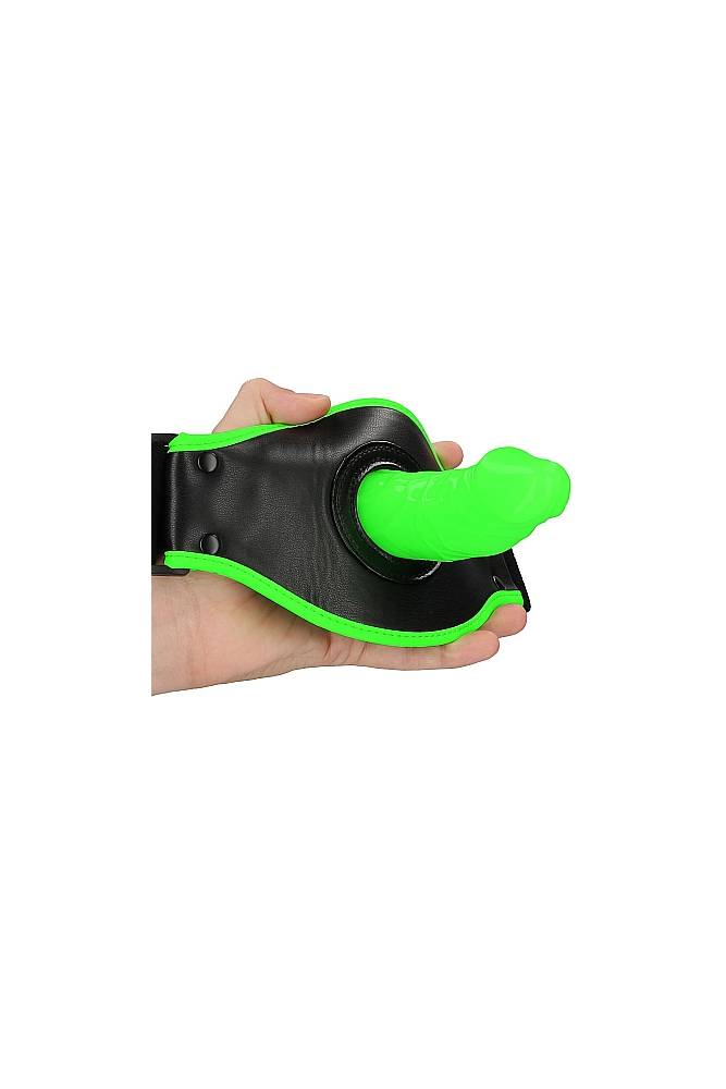 Ouch by Shots - Thigh Strap-on & Dildo Set - Glow in the Dark - Stag Shop