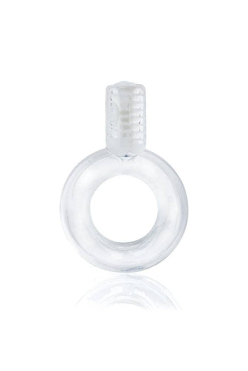 Screaming O - Go Vibe - Vibrating Cock Ring - Clear - Stag Shop