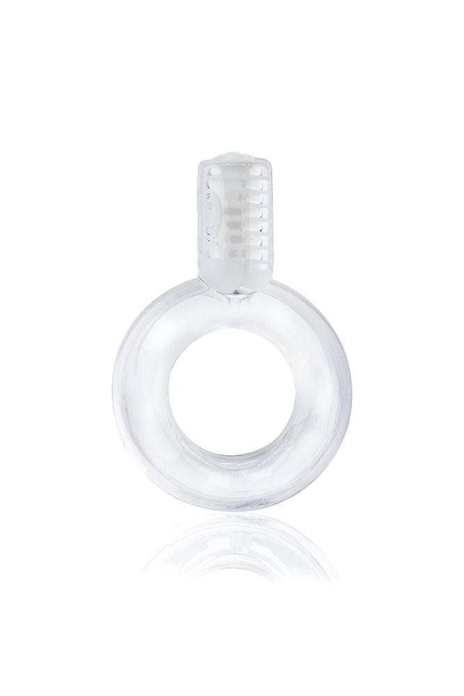 Screaming O - Go Vibe - Vibrating Cock Ring - Clear - Stag Shop