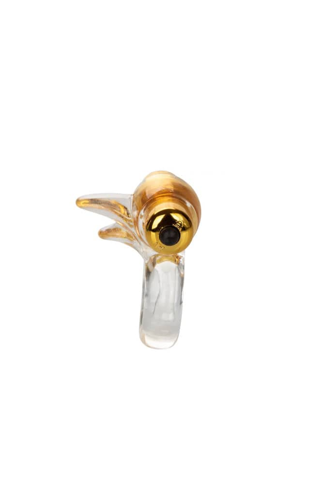 Cal Exotics - Couples Enhancer - Pure Gold Double Trouble Cock Ring - Stag Shop