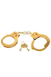 Pipedream - Fetish Fantasy Gold - Metal Handcuffs - Gold - Stag Shop
