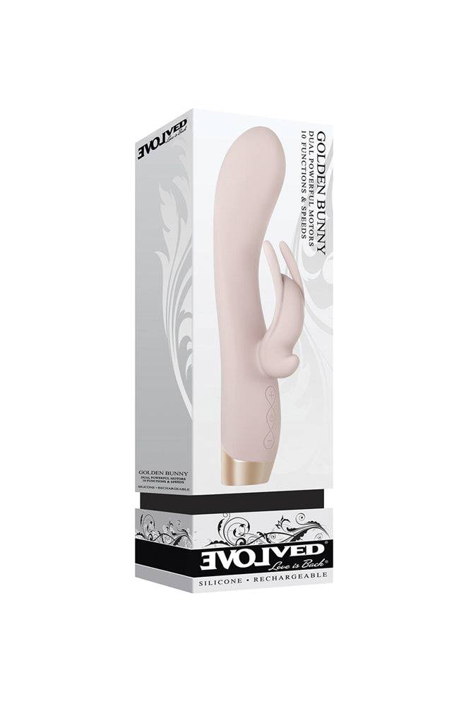 Evolved - Golden Bunny Vibrator - Mauve - Stag Shop