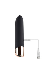Evolved - Gender X - The Gold Standard Bullet Vibrator - Black - Stag Shop