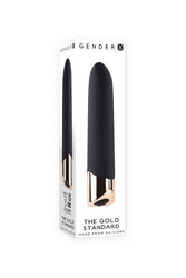 Evolved - Gender X - The Gold Standard Bullet Vibrator - Black - Stag Shop