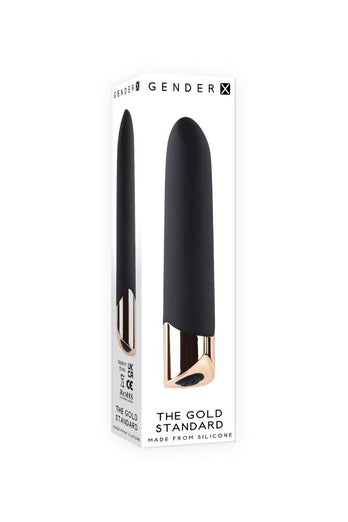 Evolved - Gender X - The Gold Standard Bullet Vibrator - Black - Stag Shop
