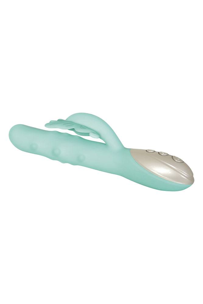 Evolved - Grand Beaded Butterfly Vibrator - Teal - Stag Shop