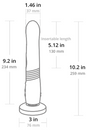Lovense - Gravity Bluetooth Thrusting Dildo - Red - Stag Shop