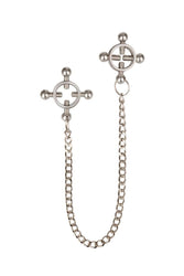 Cal Exotics - Nipple Grips - 4-Point Nipple Press With Chain - Stag Shop