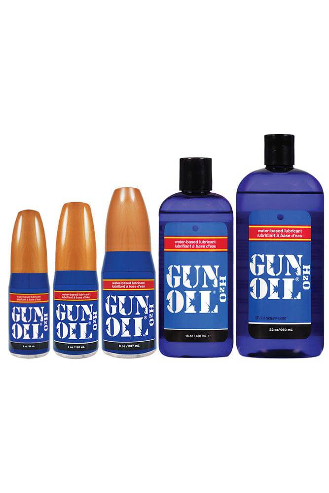 Gun Oil - H2O Water Based Lube - Varying Sizes - Stag Shop