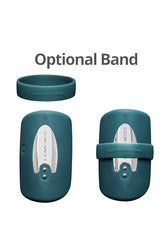 Lovense - Gush Glans Massager - Teal - Stag Shop