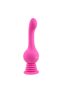 Thumbnail for Evolved - Gyro Vibe with Suction Cup Base - Pink - Stag Shop