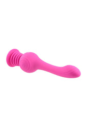 Evolved - Gyro Vibe with Suction Cup Base - Pink - Stag Shop