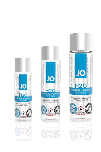System Jo - H2O Warming Lubricant - Stag Shop