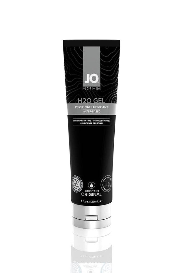 System JO - For Him - H2O Gel Original Water Based Lubricant - 4oz - Stag Shop