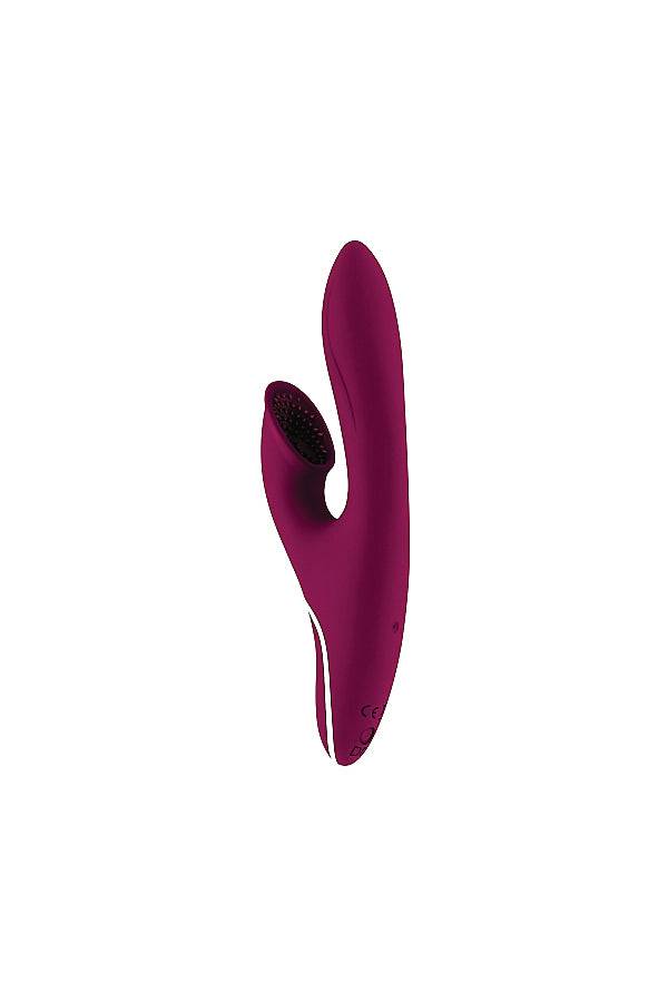 Shots - Hiky 2 Rabbit Vibrator with Clitoral Stimulator - Purple - Stag Shop