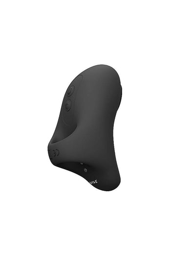 Shots Toys - VIVE - Hana Pulse Wave Finger Vibrator - Black - Stag Shop