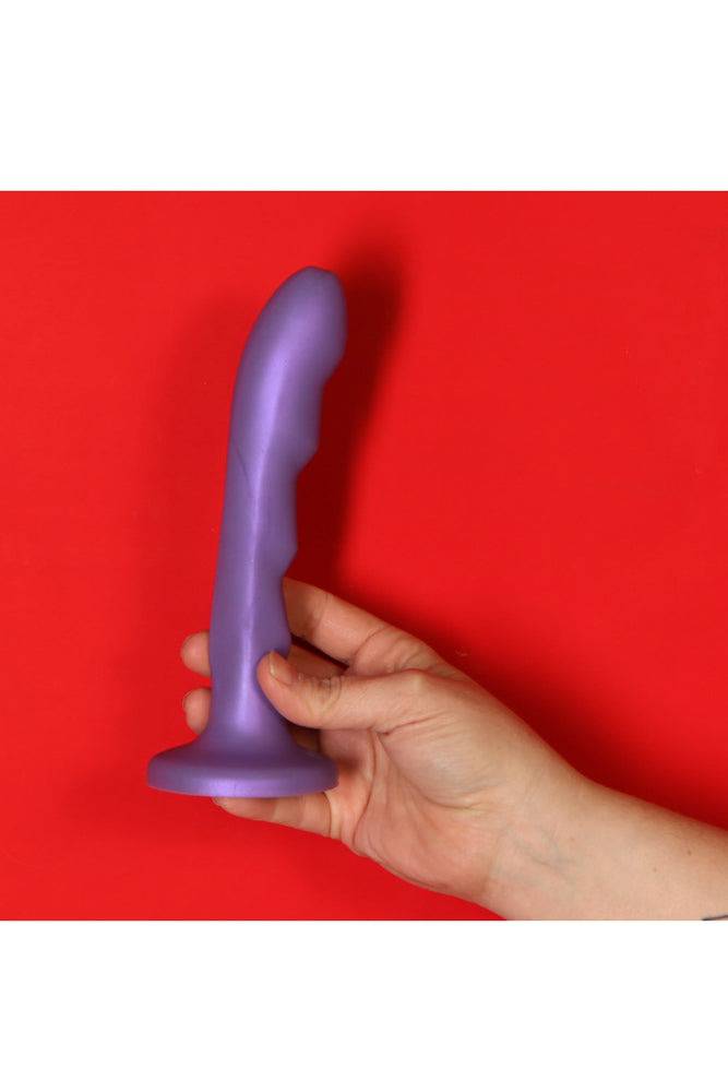 Tantus - Charmer Silicone Dildo - Purple - Stag Shop