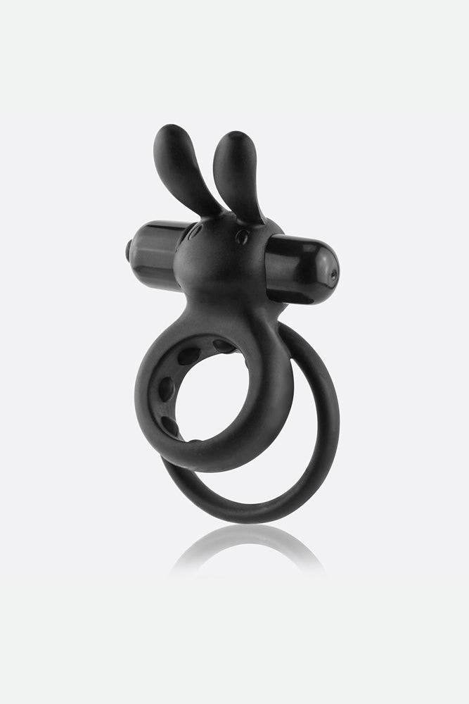Screaming O - O Hare Vibrating Double Cock Ring - Black - Stag Shop