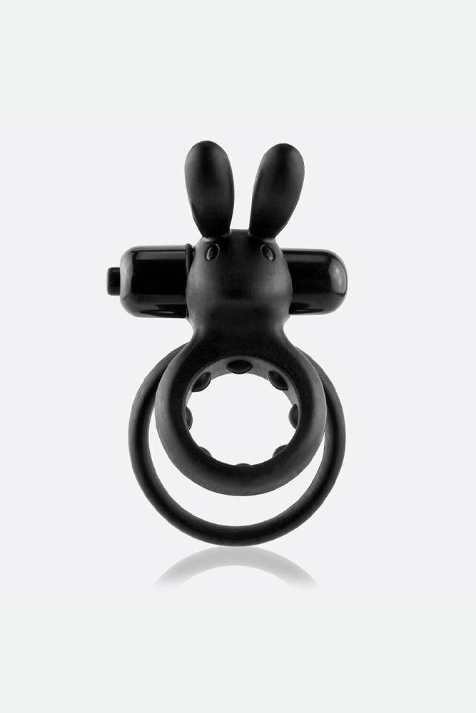 Screaming O - O Hare Vibrating Double Cock Ring - Black - Stag Shop