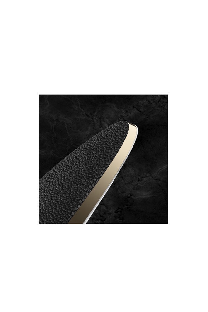 Satisfyer - Luxury - Haute Couture Clitoral Stimulator - Black/Gold - Stag Shop