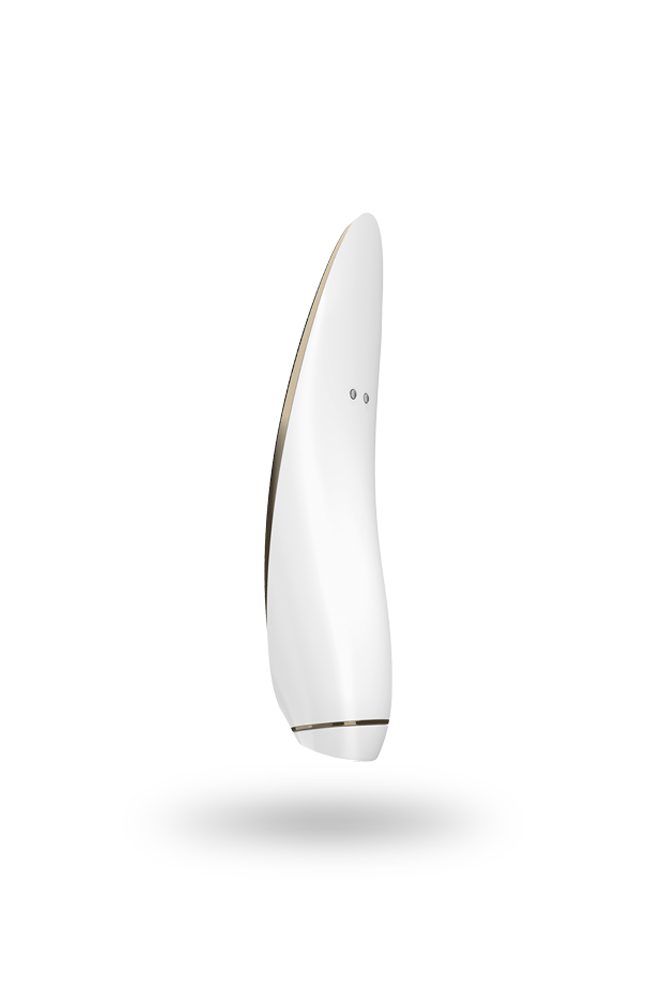 Satisfyer - Luxury - Haute Couture Clitoral Stimulator - Black/Gold - Stag Shop