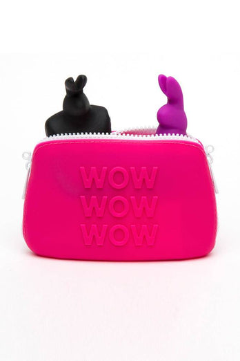 Lovehoney - Happy Rabbit - WOW Storage Zip Bag - Small - Stag Shop