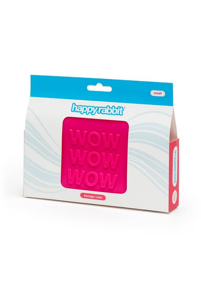 Lovehoney - Happy Rabbit - WOW Storage Zip Bag - Small - Stag Shop