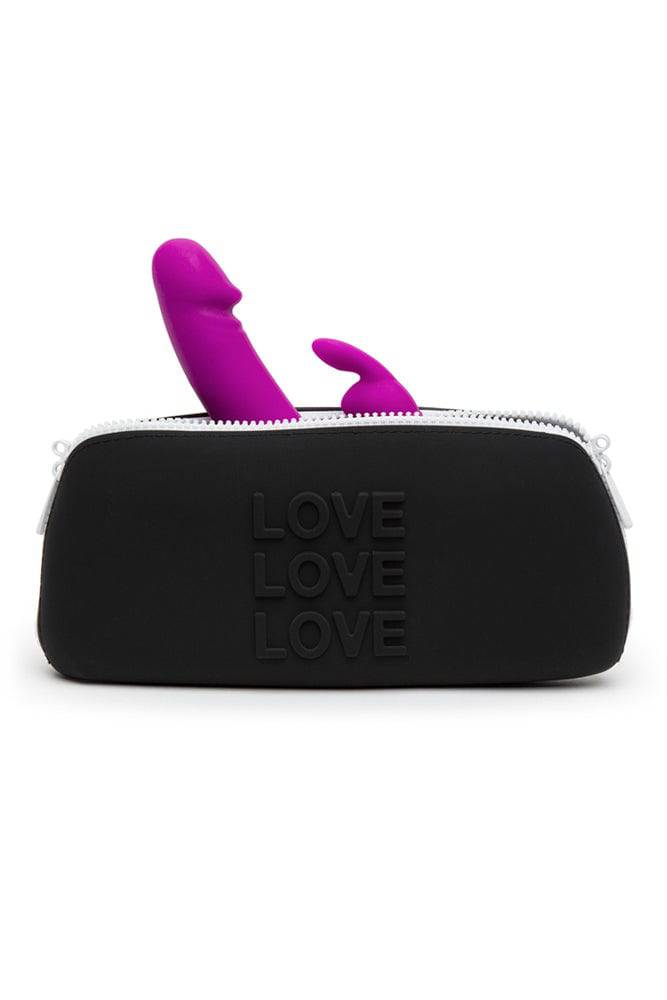 Lovehoney - Happy Rabbit - LOVE Storage Zip Bag - Medium - Stag Shop