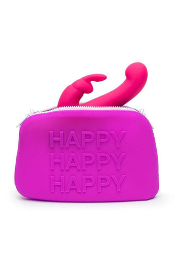 Lovehoney - Happy Rabbit - HAPPY Storage Zip Bag - Large - Stag Shop