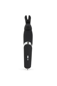 Thumbnail for Lovehoney - Happy Rabbit - Rechargeable Vibrating Rabbit Ear Wand - Black - Stag Shop