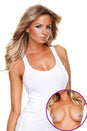 Hollywood Curves - HC003 - Self Adhesive Silicone Nipple Covers - Beige - Stag Shop