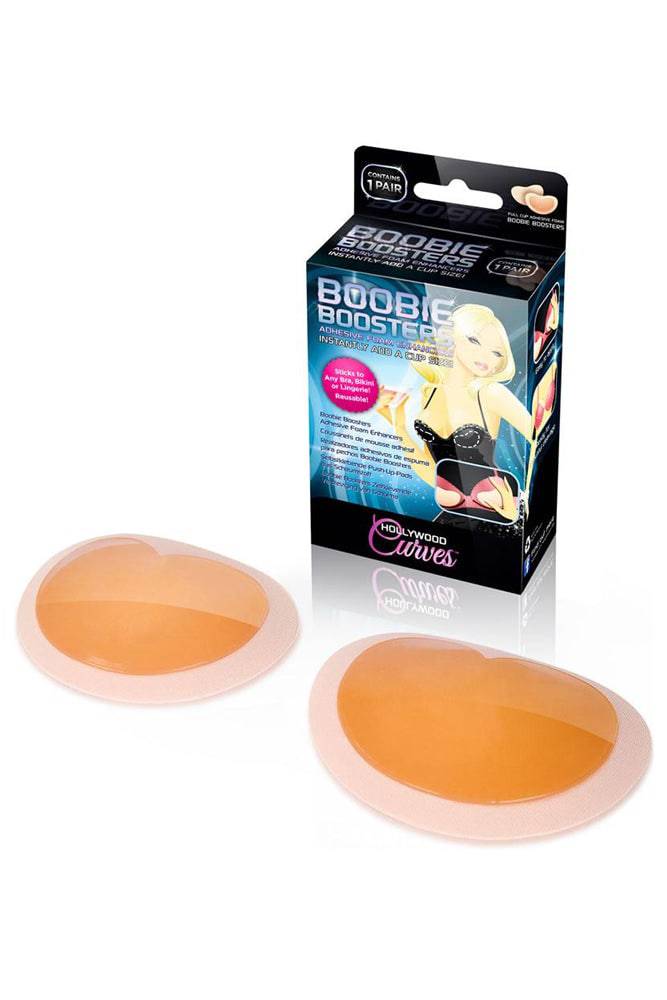 Hollywood Curves - HC004 - Boobie Boosters Adhesive Foam Enhancers - A/B - Stag Shop