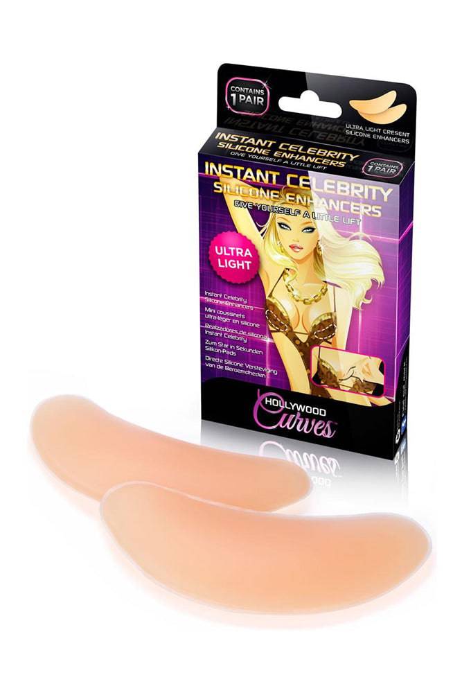 Hollywood Curves - HC013 - Instant Celebrity Silicone Breast Enhancers - OS - Stag Shop