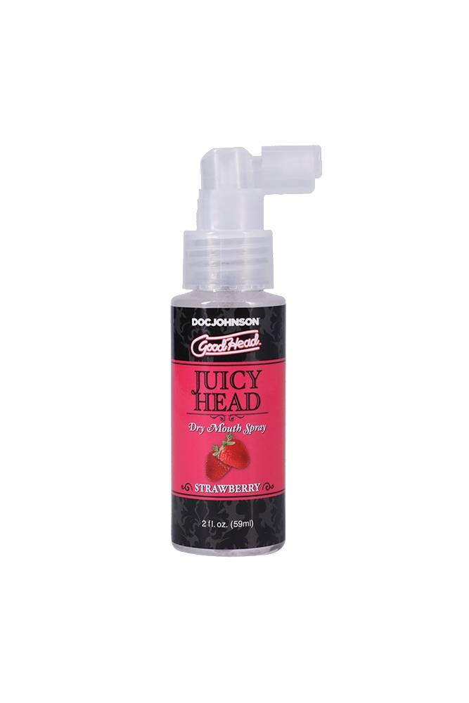 Doc Johnson - GoodHead - Juicy Head Dry Mouth Spray - Strawberry - 2 oz - Stag Shop